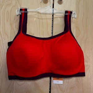 Natori Yogi Contour Convertible Sports Bra Red 32E